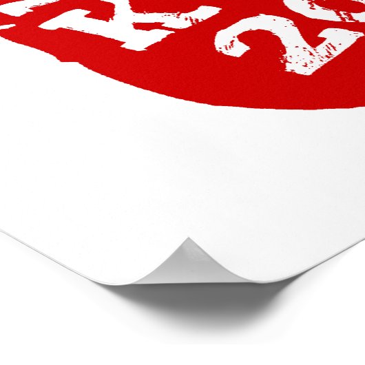 Kony 2012 Handprint Stop Joseph Kony Poster (Hoek)