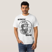 Kony 2012 Joseph Kony Target Crosshairs T-shirt (Voorkant volledig)