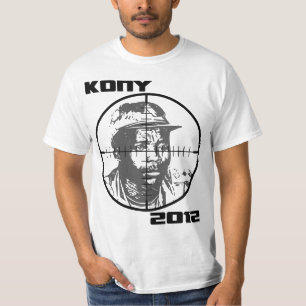 Kony 2012 Joseph Kony Target Crosshairs T-shirt