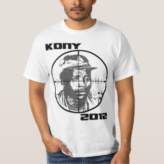 Kony 2012 Joseph Kony Target Crosshairs T-shirt