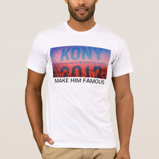 KONY 2012 - Maak hem beroemd T-shirt