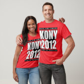 KONY 2012 MAAKT HEM MOOIE T-SHIRT (Unisex)