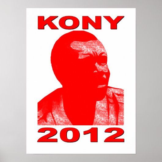 Kony 2012. Onzichtbare kinderen zichtbaar maken. N Poster (Voorkant)