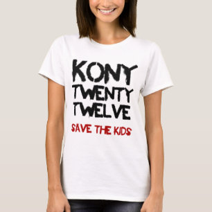 Kony 2012 - "Red het Kinder" Shirt