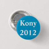 Kony 2012 ronde button 3,2 cm (Voorkant /achterkant)