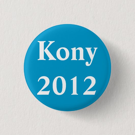 Kony 2012 ronde button 3,2 cm (Voorkant)