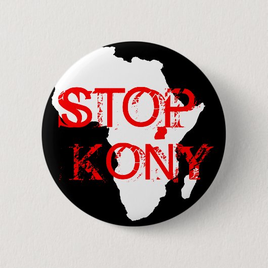 Kony 2012 ronde button 5,7 cm (Voorkant)