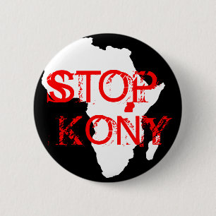 Kony 2012 ronde button 5,7 cm