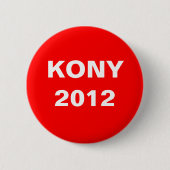 Kony 2012 ronde button 5,7 cm (Voorkant)
