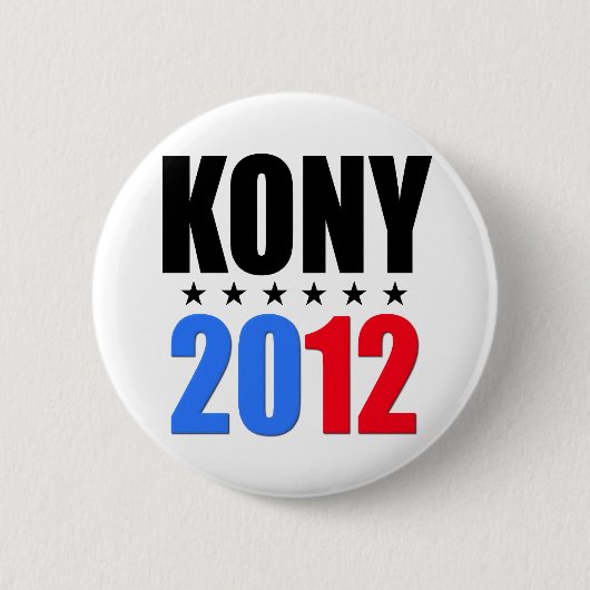 Kony 2012 ronde button 5,7 cm (Voorkant)