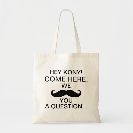 KONY 2012 - Sneaky Bag Tote Bag (Voorkant)
