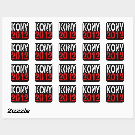 KONY 2012 STICKER (Vel)