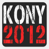KONY 2012 STICKER