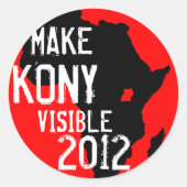 Kony 2012 Sticker (Voorkant)