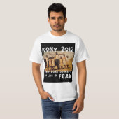 KONY 2012 - Stop de angst T-shirt (Voorkant volledig)