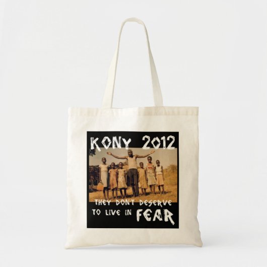 KONY 2012 - Stop de Canvas tas van de angst (Voorkant)