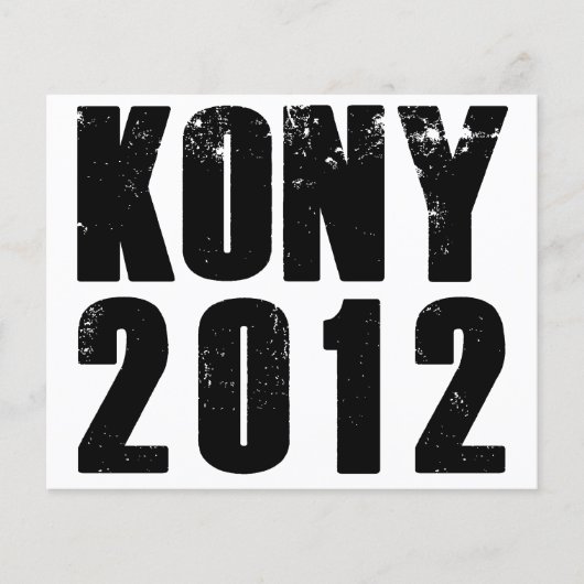 Kony 2012 Stop Joseph Kony Flyer (Voorkant)