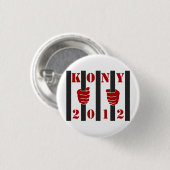 Kony 2012 Stop Joseph Kony gevangenis Ronde Button 3,2 Cm (Voorkant /achterkant)