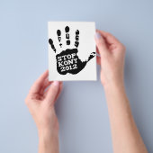 Kony 2012 Stop Joseph Kony Hand Flyer (Hand)