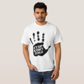Kony 2012 Stop Joseph Kony Hand T-shirt (Voorkant volledig)