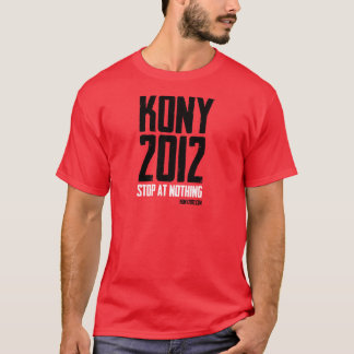 KONY 2012 - STOP NAAR NIETS T-SHIRT