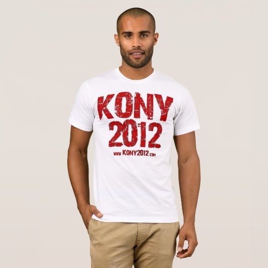Kony 2012 t-shirt (Voorkant volledig)