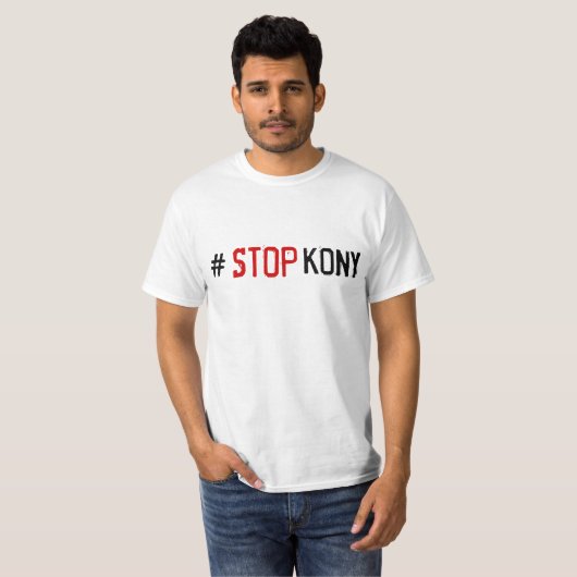 Kony 2012 t-shirt (Voorkant volledig)