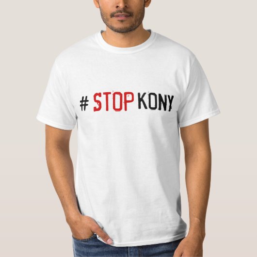 Kony 2012 t-shirt (Voorkant)