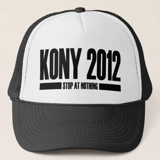Kony 2012 trucker pet (Voorkant)