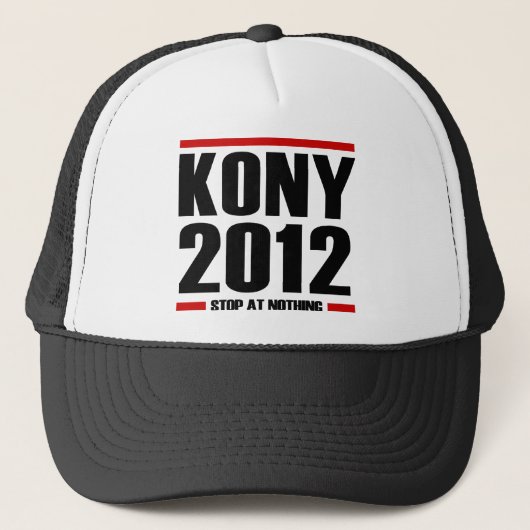 Kony 2012 trucker pet (Voorkant)