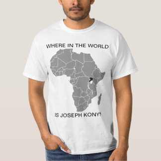 KONY 2012 - Waar in de wereld? T-shirt