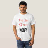 Kony Game Over Kony T-shirt (Voorkant volledig)