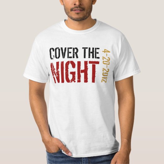 Kony Hoesje de nacht T-shirt (Voorkant)