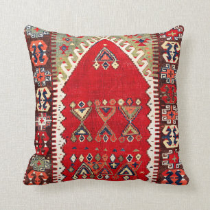 Konya Central Anatolian Niche Kilim Print Kussen