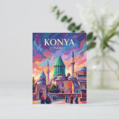 Konya Turkije Briefkaart (Staand voorkant)