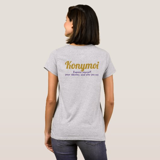Konymoi "Blessed beyond Measure" T-shirt (Achterkant volledig)