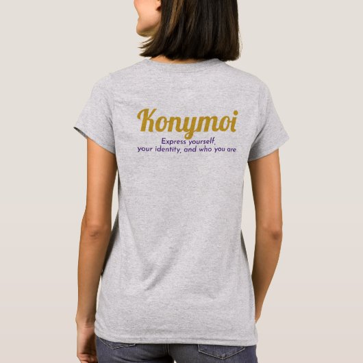 Konymoi "Blessed beyond Measure" T-shirt (Achterkant)