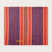 Konymoi kleurrijke strepen Gevouwen Kaart (Buitenkant ongevouwen)