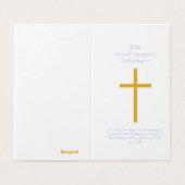 Konymoi "Sympathiekaart" met bijbelvers Kaart (Buitenkant ongevouwen)
