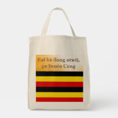 Konymoi Tote Bag - Kal ka dong otwii pe lworo ceng (Achterkant)