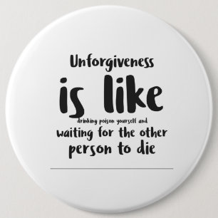 Konymoi "Vergiffenis" badge Ronde Button 6,0 Cm