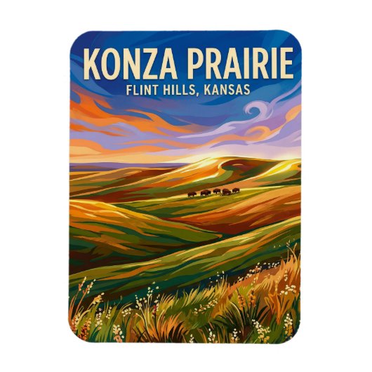 Konza Prairie Biological Station VS Magneet (Verticaal)