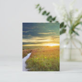 Konza Prairie Path Briefkaart (Staand voorkant)