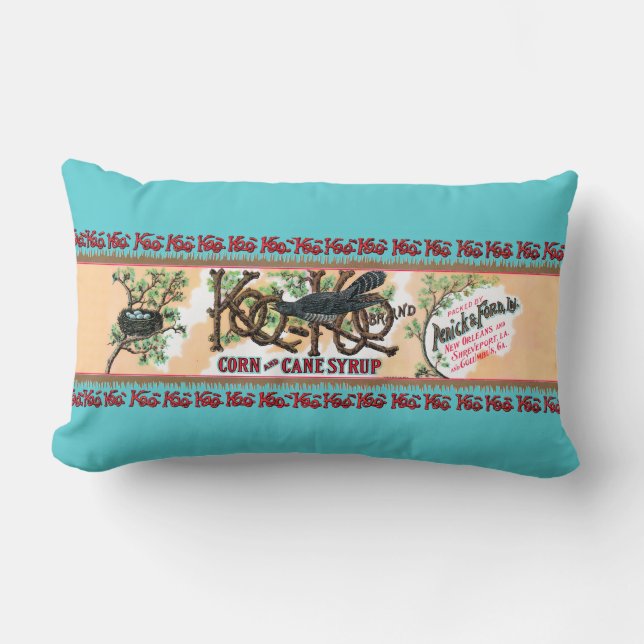 Koo-Koo Corn en Cane Syrup Kussen (Voorkant)