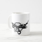 kooi achteraan, kooi vooraan koffiemok (Voorkant links)