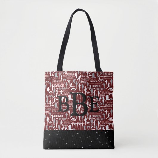 Kooi-Fair GS Bobcats, grijs en wit Tote Bag (Voorkant)