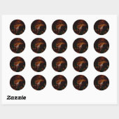 KOOI! RONDE STICKER (Vel)