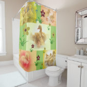 kooieend afbeeldingen douchegordijn (In situ)