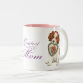 Kooiker Heart Mam Tweekleurige Koffiemok (Voorkant rechts)