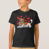 Kooikerhondje met opgezette dieren t-shirt (Voorkant)